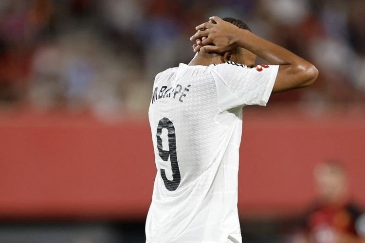 Hasil Mallorca Vs Real Madrid 1-1,Kylian Mbappe Frustasi