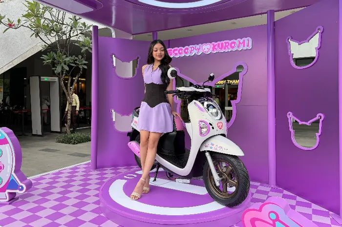 Edisi Terbatas, Honda Scoopy Kuromi Wajib Kamu Koleksi!