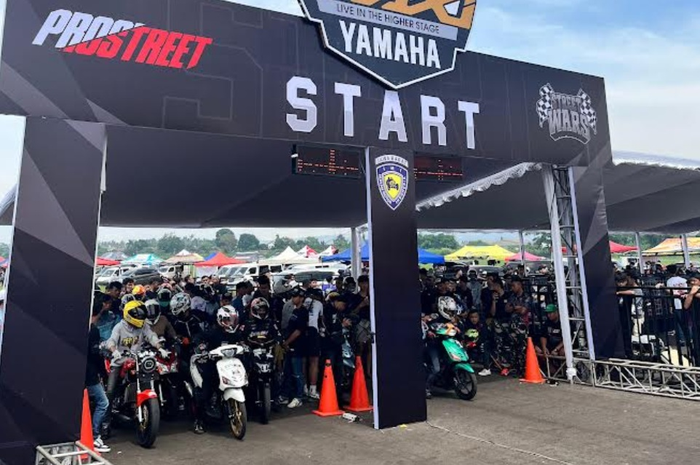 Lapangan Terbang di Bandung Jadi Saksi Keseruan Satu Dekade MAXI Yamaha & Pro Street